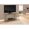 Magneticismmagnetismo 22.5 in. Dark Taupe Particle Board & Laminate TV Stand MA3088443